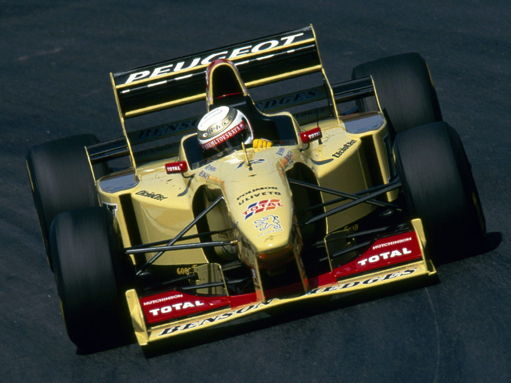 F1 Jordan 1996 - Equipe histórica de Fórmula 1 by wheelsage.org