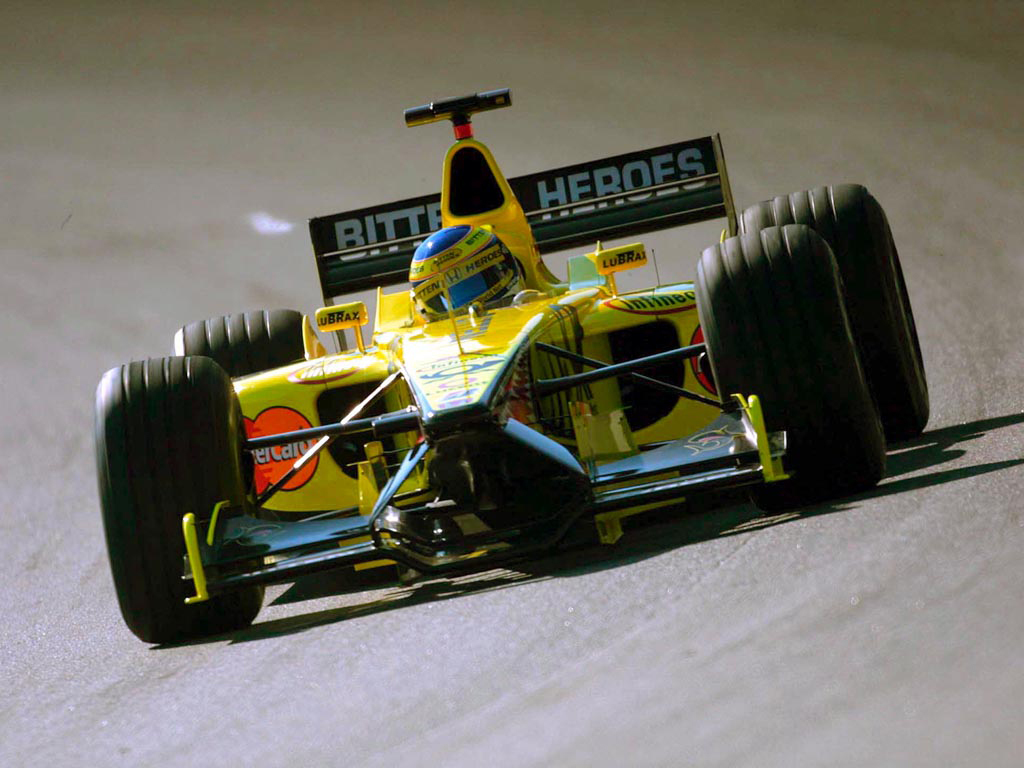 F1 Jordan 2001 - Equipe histórica de Fórmula 1 by wheelsage.org
