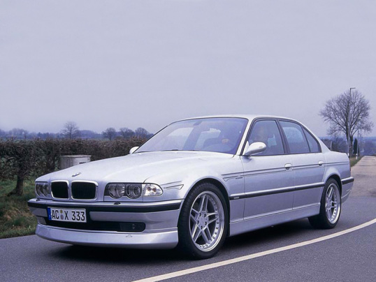 Накладка AC Schnitzer на передний бампер для BMW 7 E38