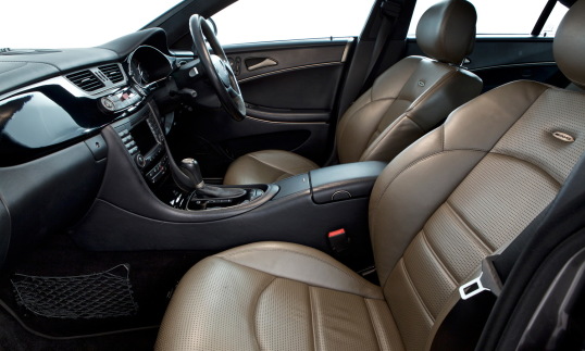 Interior Mercedes Benz CLS 55 AMG IWC Ingenieur UK spec C219 2005