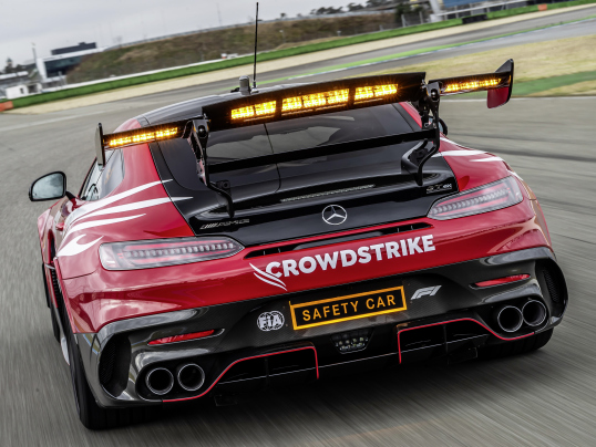 Mercedes-AMG GT Black Series F1 Safety Car (C190) '2022–pr. Mercedes-AMG GT Black Series F1 Safety Car (C190) '2022–pr.
