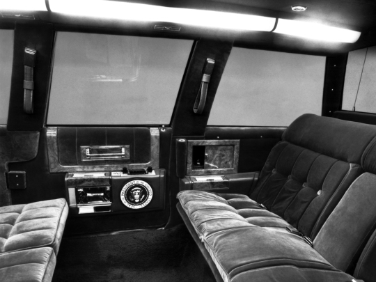 cadillac limousine interior