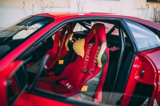 Интерьер Ferrari 348 GT Competizione by Michelotto 1993–94