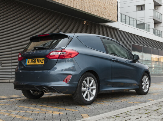 Ford Fiesta Sport Van UK spec 2018 21