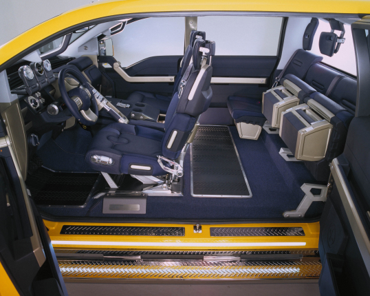 Ford tonka interior clearance