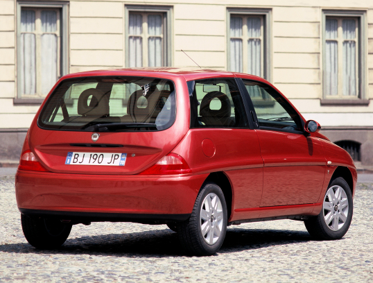 Lancia YpsilonType 840 [1995 .. 2000] - Tamaños de ruedas y