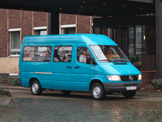 Mercedes benz sprinter 208d top