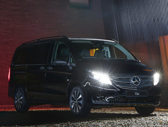 Mercedes Benz Vito 119 CDI Premium Night Edition UK spec Br.447 2023 24