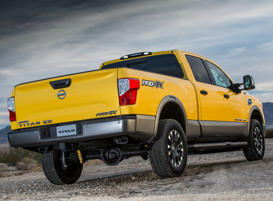 2016 . Nissan Titan XD PRO 4X Crew Cab North America 2015