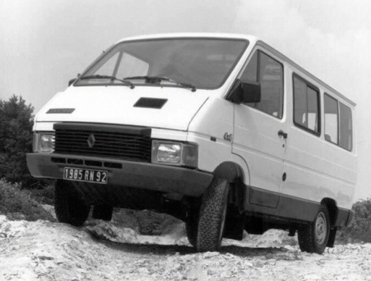 Bâche Voiture Extérieur pour Renault Trafic Platform/Chassis, 1980