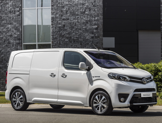 Toyota proace van shop electric