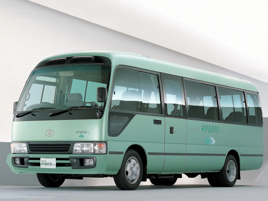 Toyota Coaster Hybrid EV HZB50 2001 07