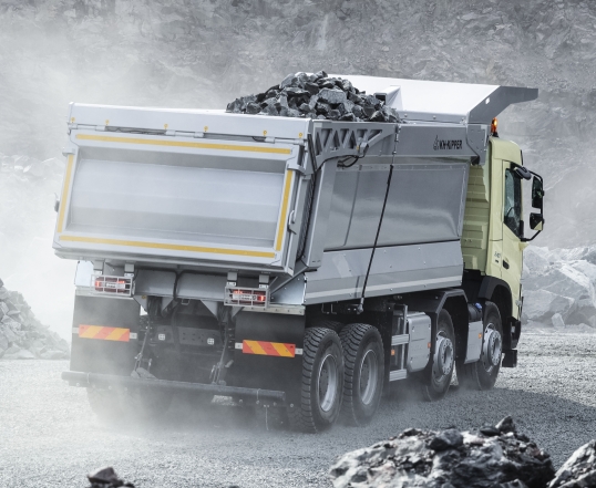 Volvo FMX 540 8×4 rigid Sleeper cab with hooklift system '2020–pr.