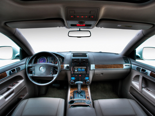 Interior Volkswagen Touareg V6 TSI Hybrid Prototype (Typ 7L) '2009