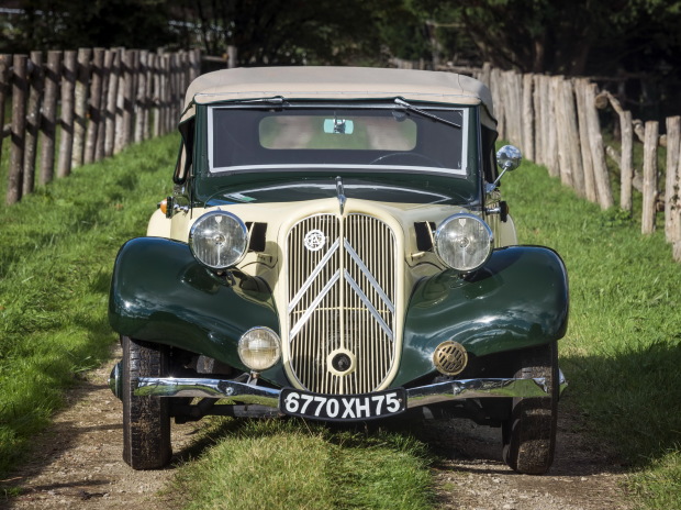 Bâche auto pour Citroën raction avant 11 BL Courte (1934-1957)