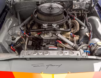 Sous la capuche 1970 Plymouth AAR 'Cuda Trans-Am Race Car (BS23)