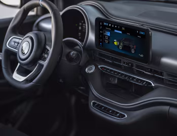 Інтер'єр Abarth 500e Turismo Cabrio [Worldwide] (394) '2023–н.ч.