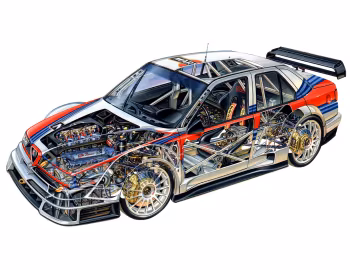 Alfa Romeo 155 V6 TI ITC (SE065) '1996