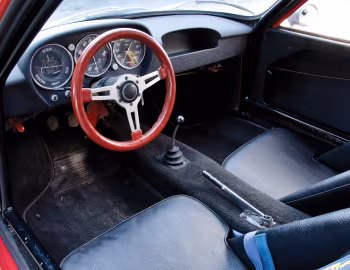 Panel frontal Fiat Abarth 1000 GT Bialbero '1961–63