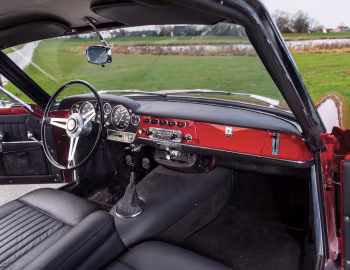 Interior Fiat Abarth 2200 Coupé '1959–61
