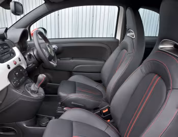 Interior Abarth 500 [UK-spec] '2009–16
