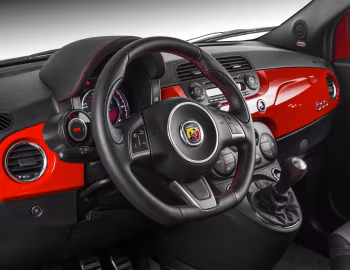 Interior Fiat 500 Abarth [Brazil] (312) '2014–16