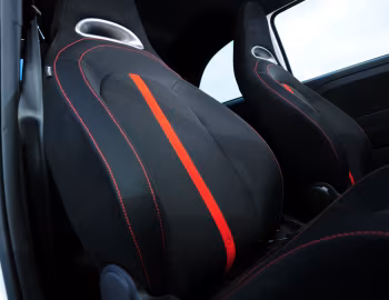 Interior Abarth 500 esseesse [UK-spec] '2009–16