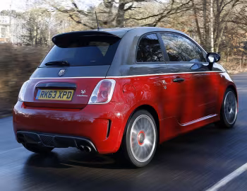 Abarth 595 Competizione [UK-spec] '2012–16