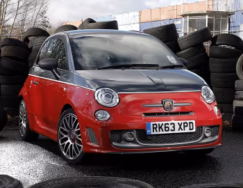 Abarth 595 Competizione [UK-spec] '2012–16