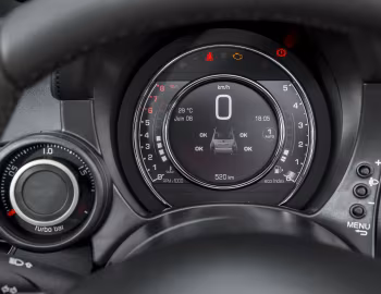 Tableau de bord Abarth 595C Competizione '2012–16