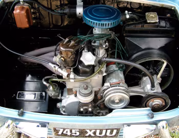 Bajo el capó Fiat Abarth 750 Spider '1958–59