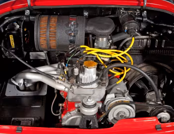 Sob o capô Fiat Abarth 750GT '1956–59