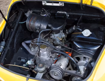 Sob o capô Fiat Abarth Mono 1000 '1961–65