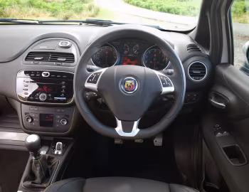 Panel frontal Abarth Punto Evo [UK-spec] (199) '2010–13