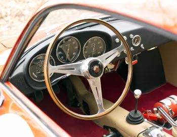 Painel frontal Fiat Abarth 750 Record Monza '1958–60