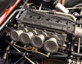 Sob o capô Abarth Osella 2000 (SE021) '1971–72