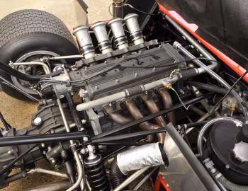 Sob o capô Abarth Osella 2000 (SE021) '1971–72