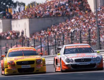 Audi TT-R DTM Hasseröder Livery, Vodafone AMG Mercedes Mercedes-Benz CLK DTM