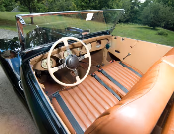 Intérieur AC 2-Litre Sports Tourer by Buckland '1949–53