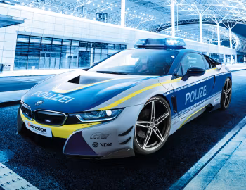 AC Schnitzer BMW i8 Polizei "Tune it! Safe!" Concept (I12) '11.2018