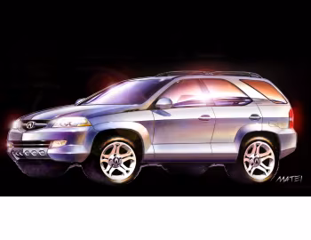Эскиз 2001–03 Acura MDX [North America] (YD1) '2000–03