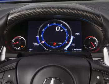 Dashboard 2017–18 Acura NSX [North America] '2016–18