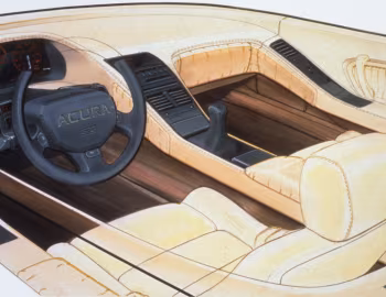 Sketch 1991–2005 Acura NSX '1990–2005