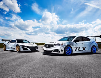 Acura TLX A-Spec Race Car, Acura NSX
