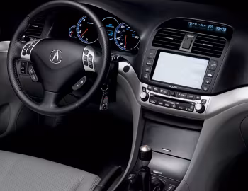 Интерьер 2007–08 Acura TSX '2006–08