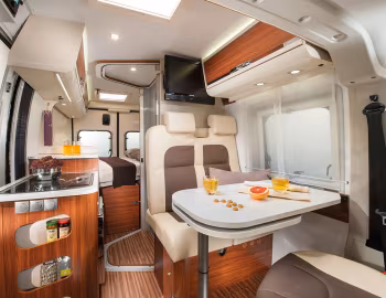 Інтэр'ер 2015–18 Adria Twin 540 SPT '2014–18