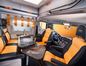 Interior 2011–14 Adria Twin GiT Black Sound '2010–14