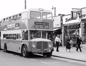 AEC Bridgemaster B3RA Park Royal [UK-spec] (H45/31R) '1959