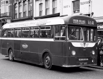 AEC Reliance MU3RV Weymann [UK-spec] (B42F) '1956