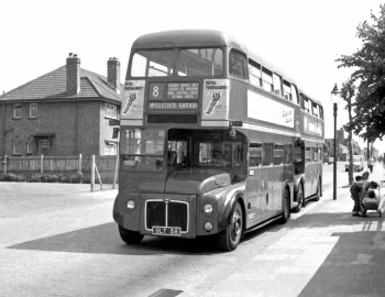 AEC Routemaster RML3 Weymann Prototype (H36/28R) '1956